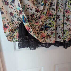 Xhilaration multicolored mini skirt - XXL